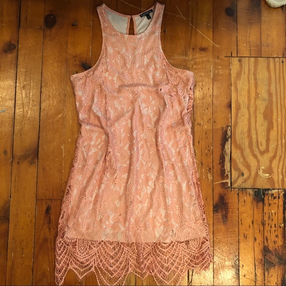 Express Dresses & Skirts - Express Coral Lace Dress